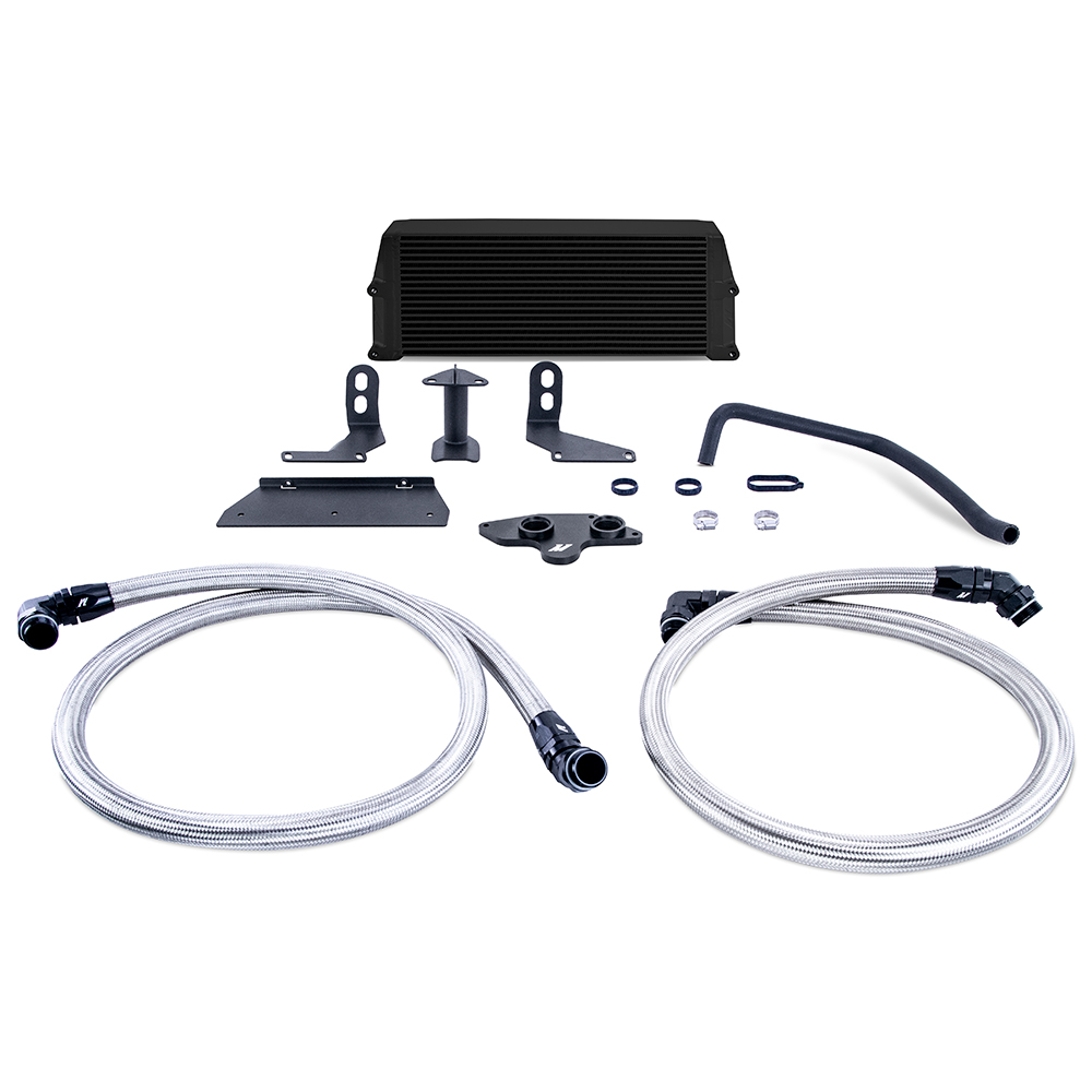 Mishimoto — Mishimoto 11-19 Ford 6.7L Powerstroke Performance Oil Cooler Kit - Black
Oil Cooler - view 6